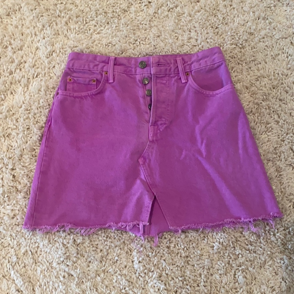 Jean skirt!